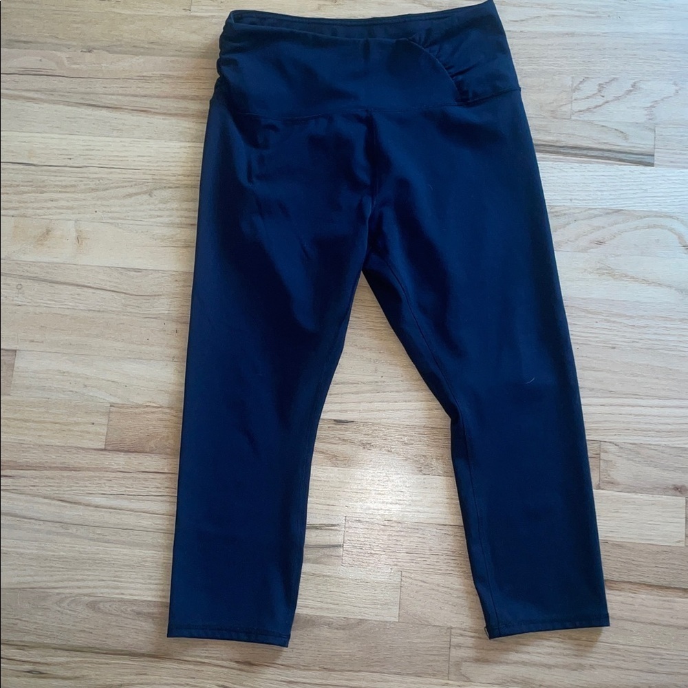 RBX Black Activewear capri pants